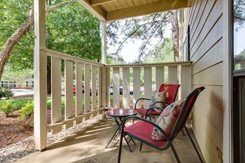 Private patio